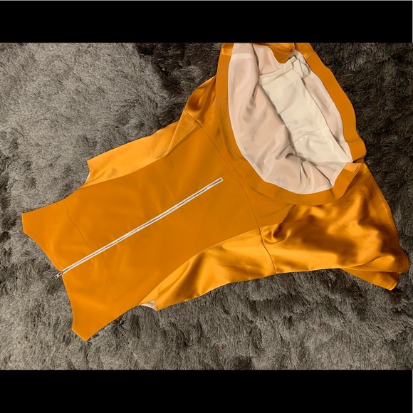 Rag & Bone Silk Satin Two Tone Drop Waist Dress - Picture 4 of 4